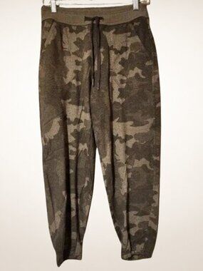 prAna Cozy Up Ankle Pants Sage Camo Size Small